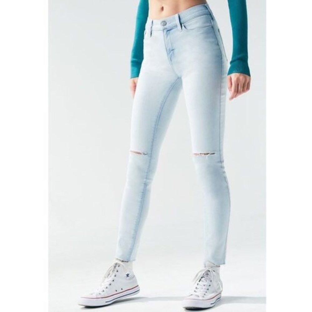 PacSun Stone Bleach High Waist Rise Ankle Jegging